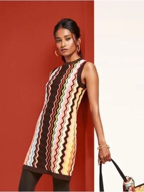 Missoni for Target Zig Zag Sleeveless Sweater Dress size XS